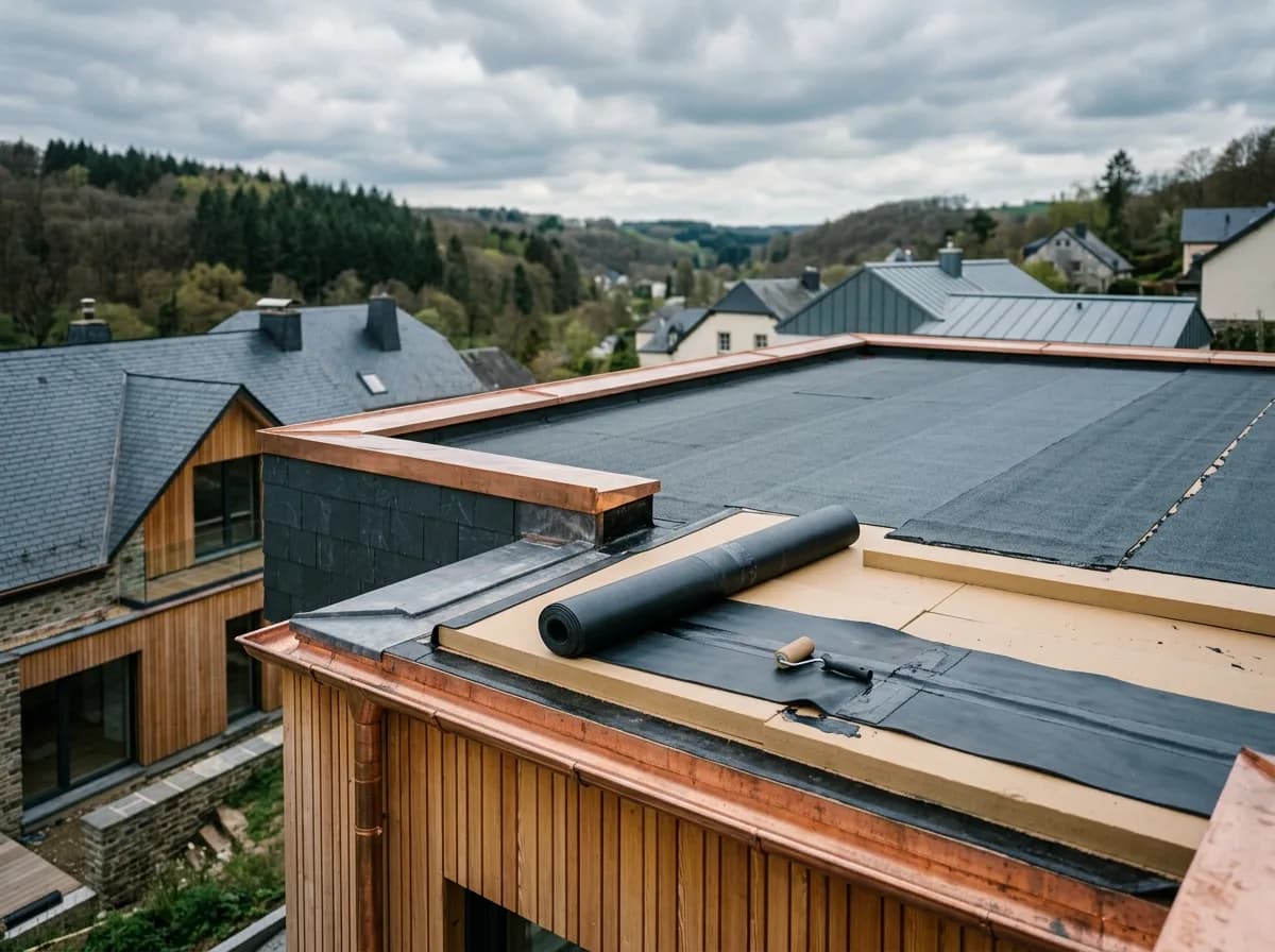 Étanchéité toiture — Toitures Alves & Fils au Luxembourg