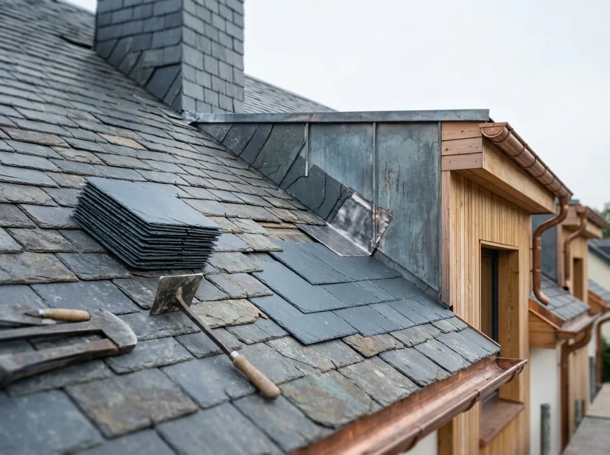 Rénovation toiture — Toitures Alves & Fils au Luxembourg
