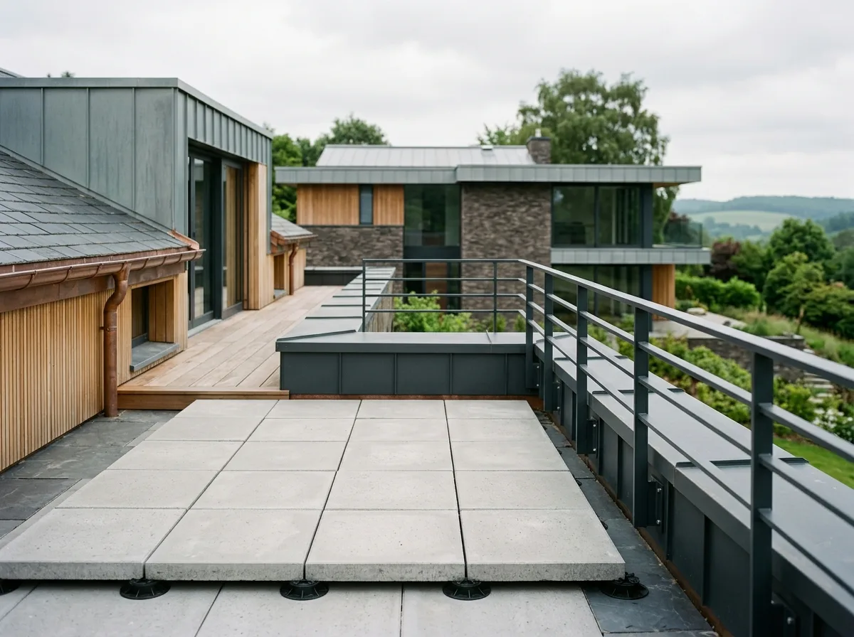 Toiture terrasse — Toitures Alves & Fils au Luxembourg