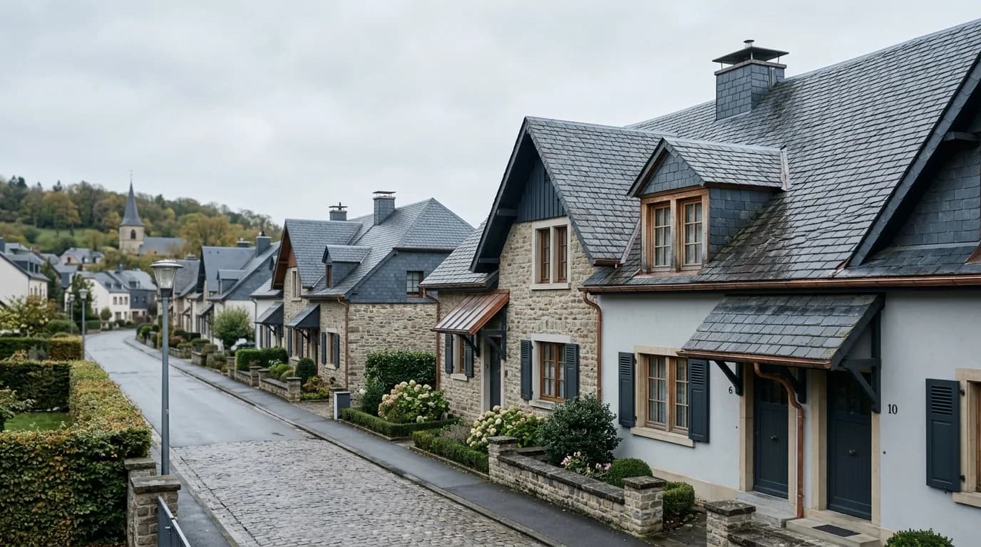 Couvreur à Pétange et dans le Canton de Capellen : Toitures Ardoise et Zinc — zone d'intervention Toitures Alves & Fils
